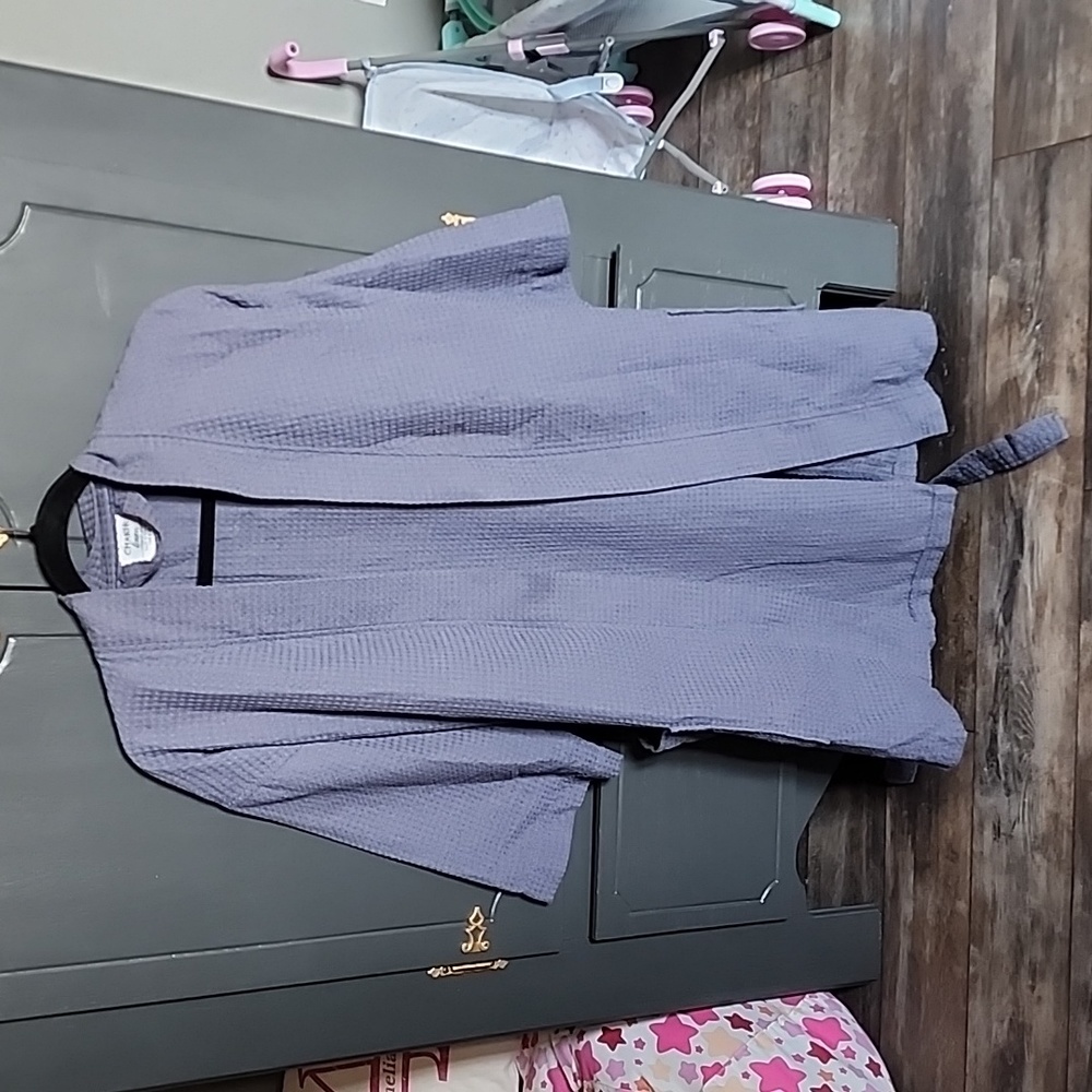 Cute waffle robe with pockets